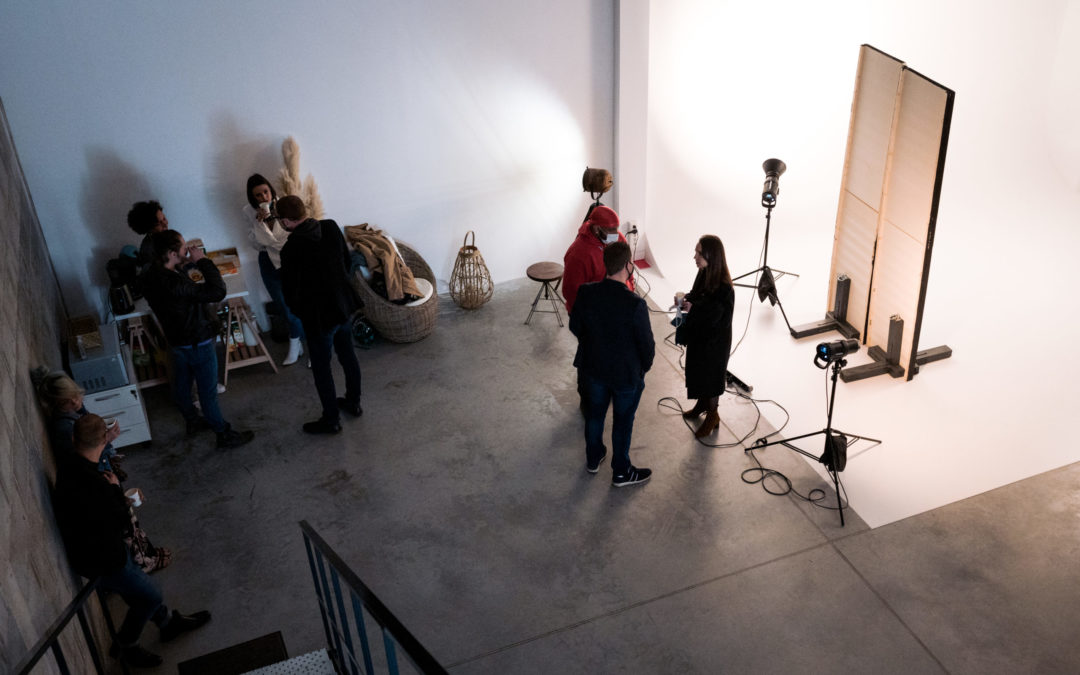 Petit déjeuner au studio